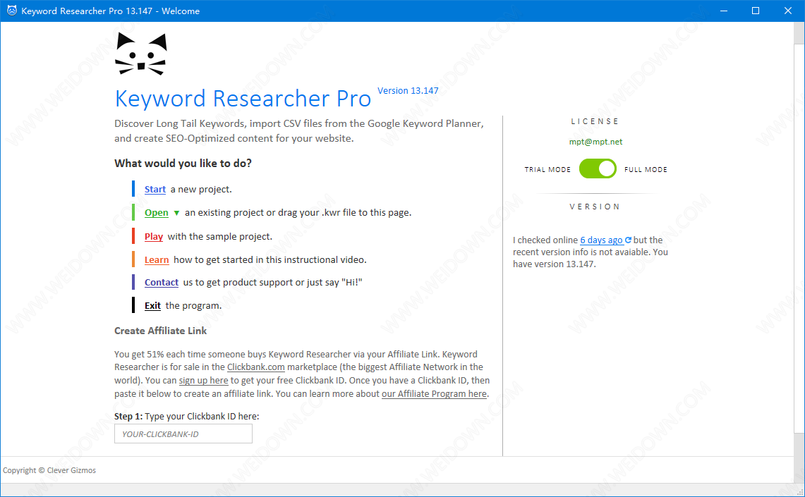 Keyword Researcher Pro