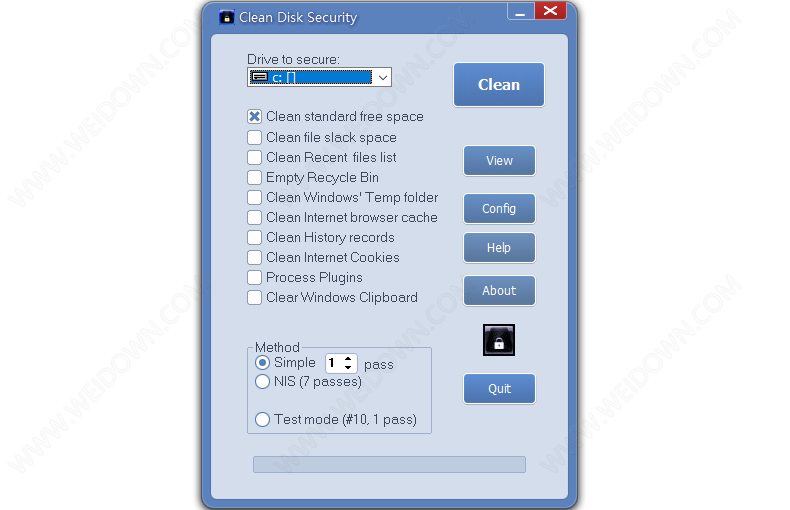 Clean Disk Security